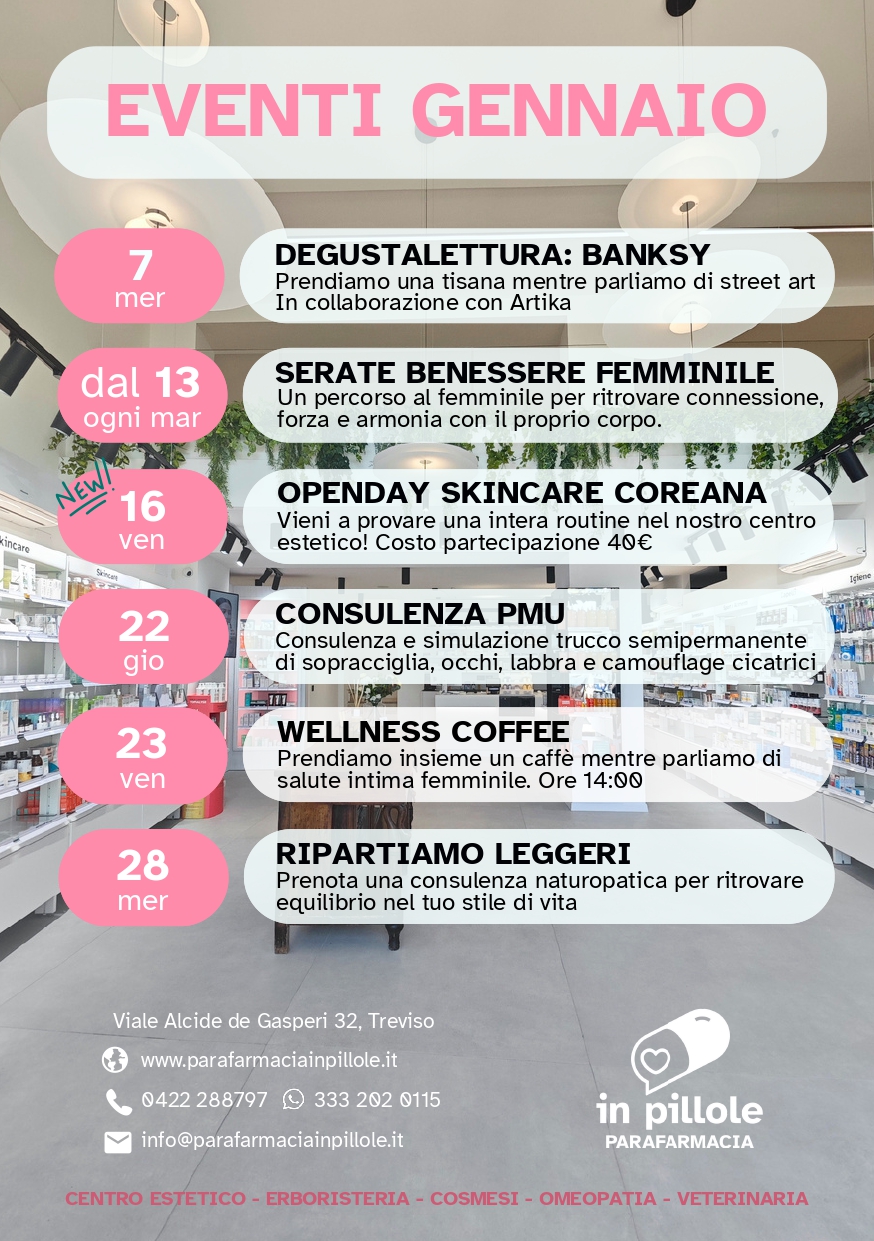 Eventi di Gennaio 2026